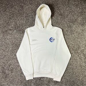 Mens Sonneti London Cream Essentials Hoodie Size Small Loungewear New w/ Defects